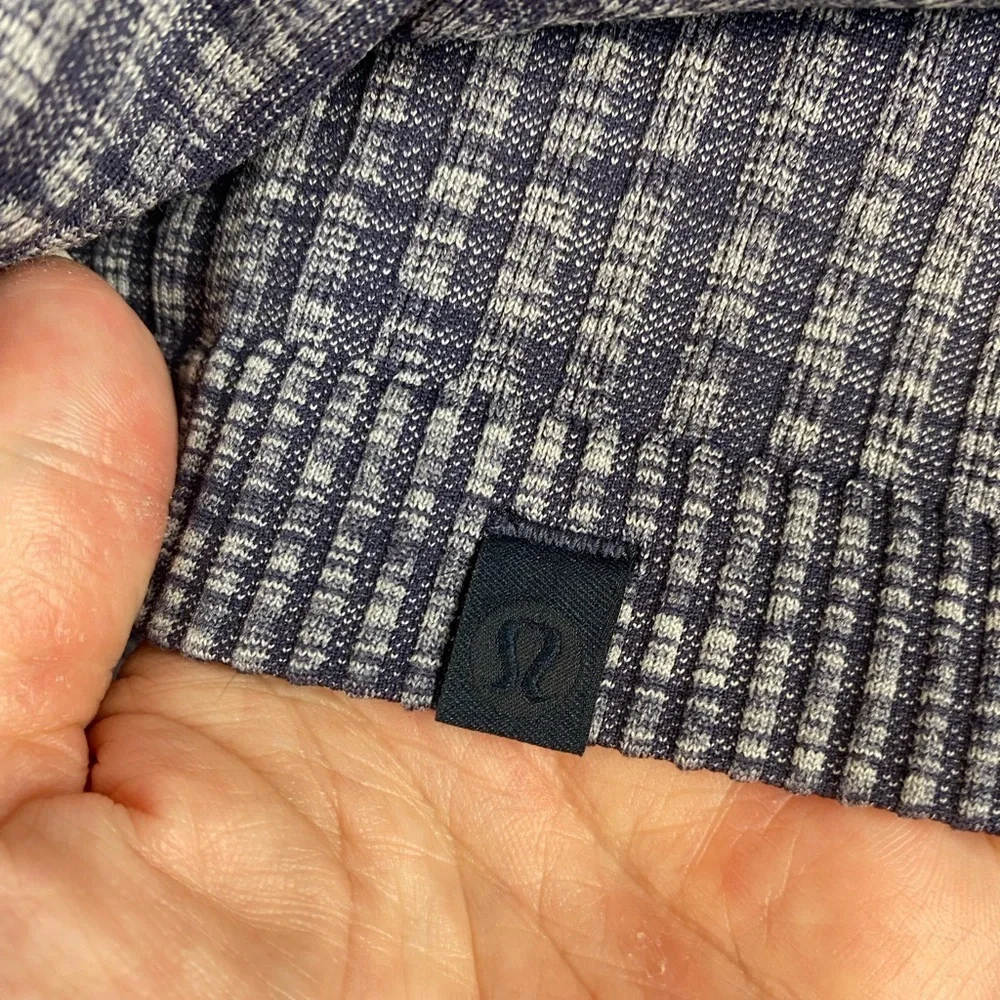 Lululemon Rest Less Pullover in Heathered Cadet Blue Size 10.